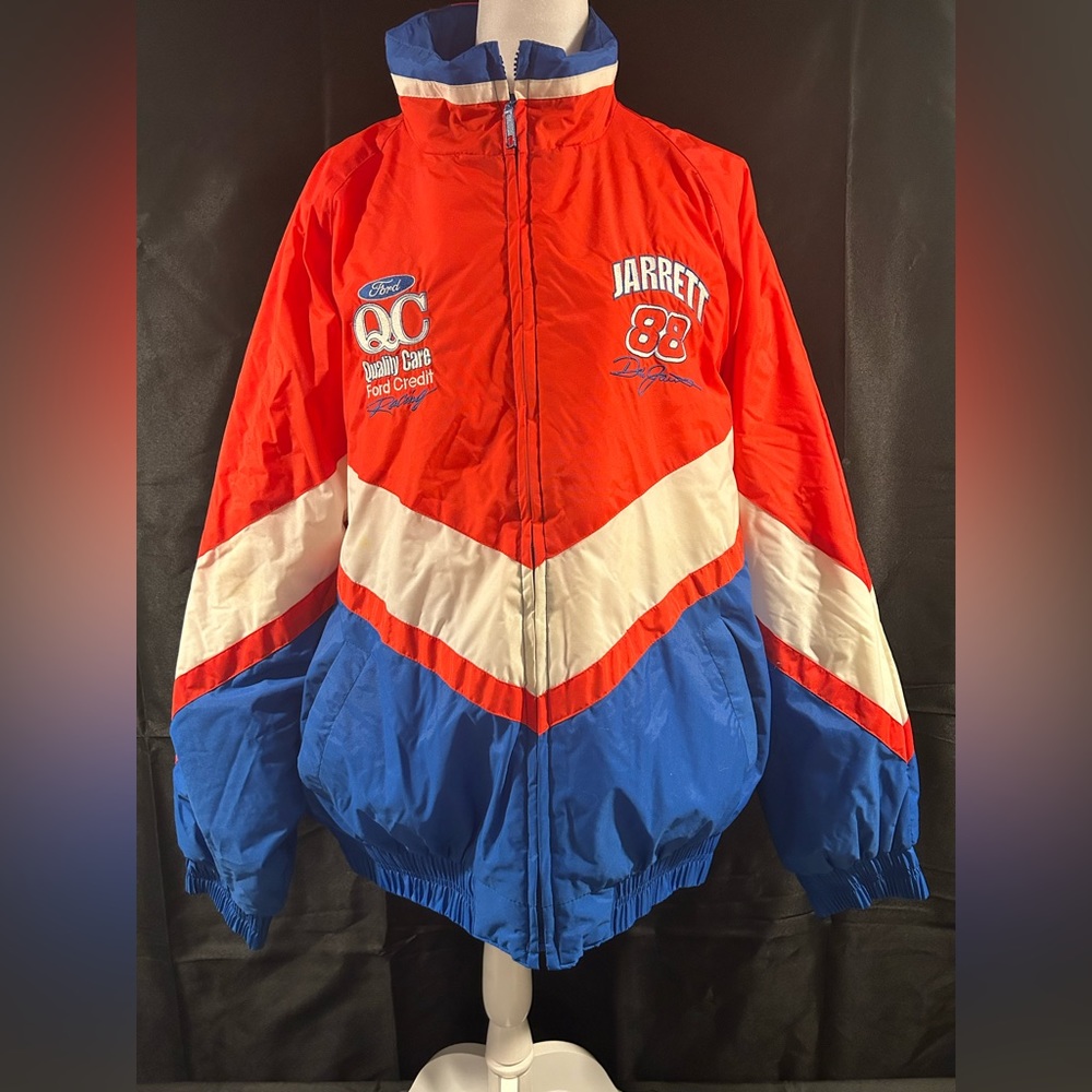 Dale Jarrett Ford Quality Care Nascar XXL 2XL Jacket Coat